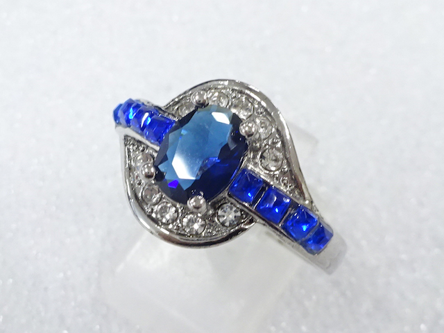 色石　指輪(23号)